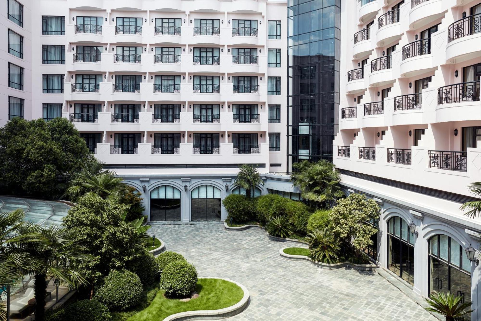 Shanghai Marriott Hotel Hongqiao Exterior foto